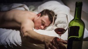 Alcohol effects on sleep