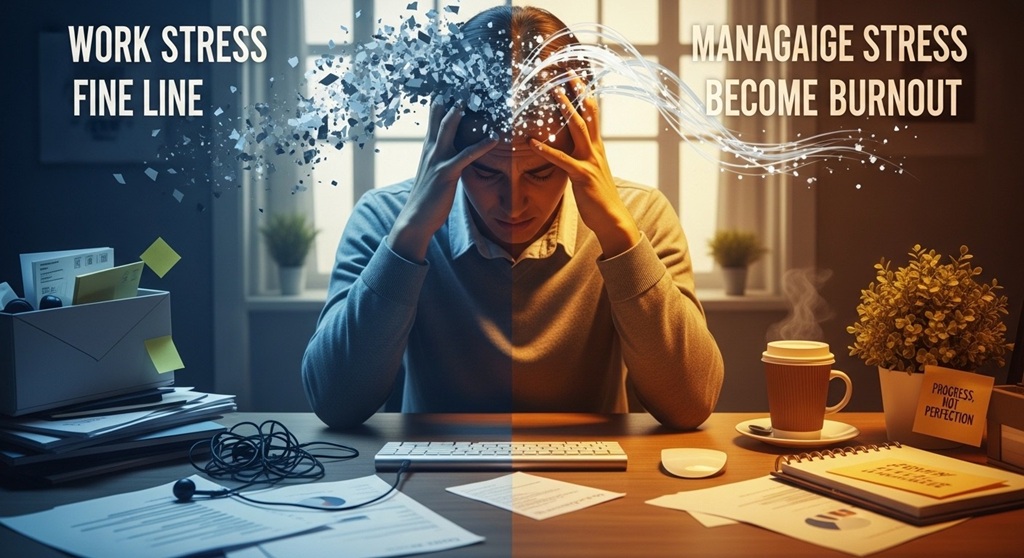 Work stress management strategies for avoiding burnout